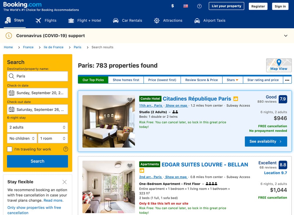 Airbnb Alternatives | Booking.com