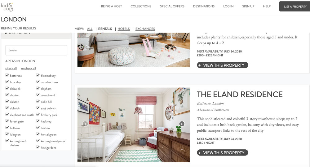 Airbnb Alternatives | Kid and Coe