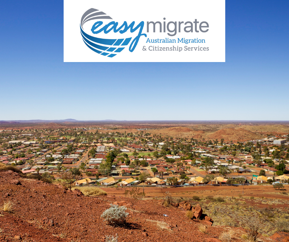 Regional Australia is now open for migrants to migrate Perth Gold Coast included